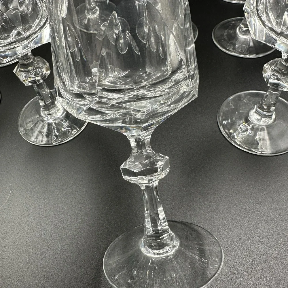 Vintage Nachtmann Bavarian Bleikristall‎ Tall Stem Crystal Glasses – Set of 12
